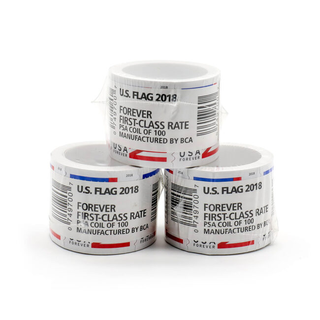2018 U.S. Flag Forever First-Class Postage Stamps - Image 4