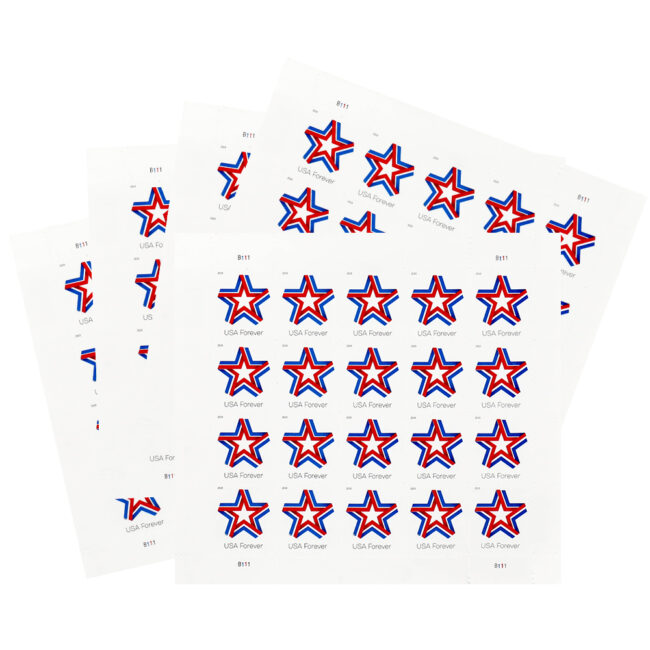 2019 USA Star Ribbon Forever Stamps - Image 5