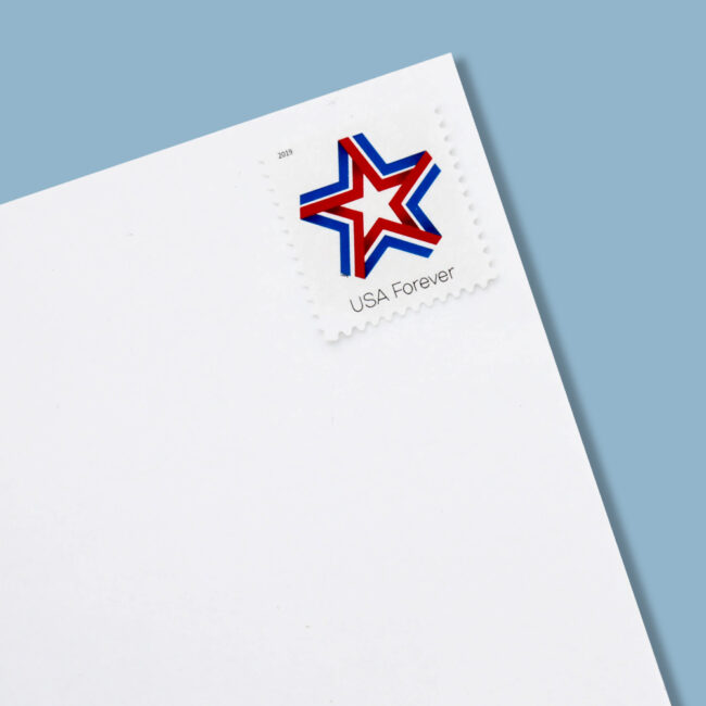 2019 USA Star Ribbon Forever Stamps - Image 6
