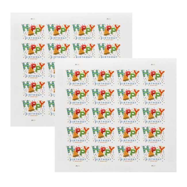 US 2021 Happy Birthday Stamps Forever - Image 4