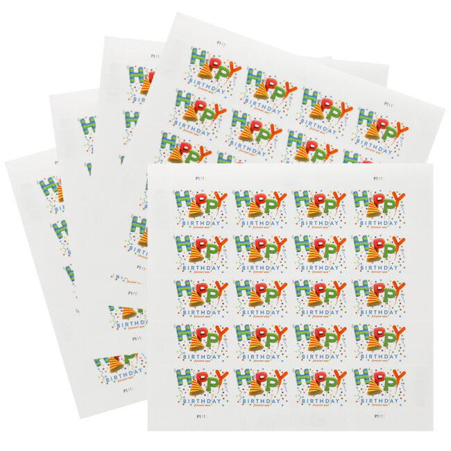 US 2021 Happy Birthday Stamps Forever - Image 5