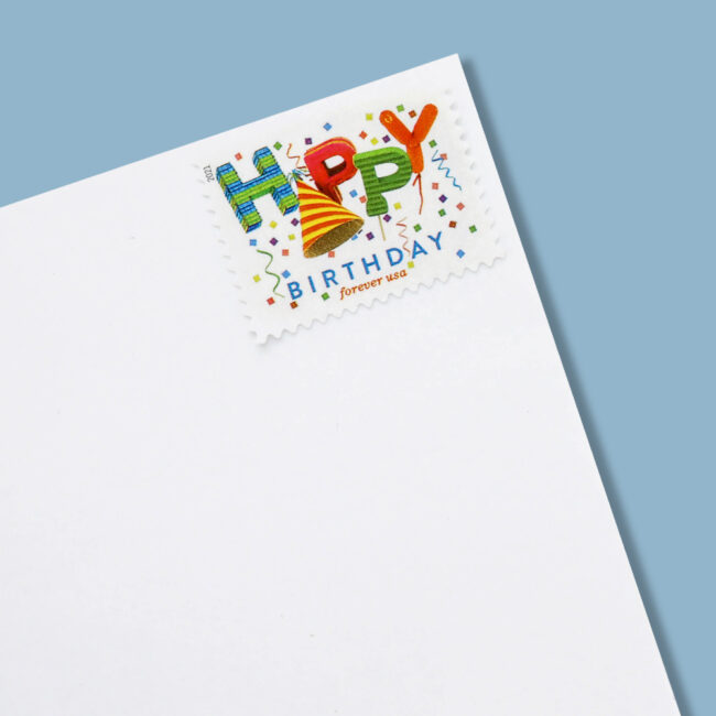 US 2021 Happy Birthday Stamps Forever - Image 6