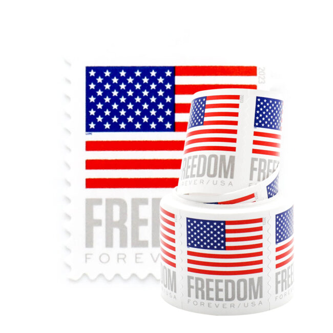 2023 US Flag Forever Stamps Roll - Image 2