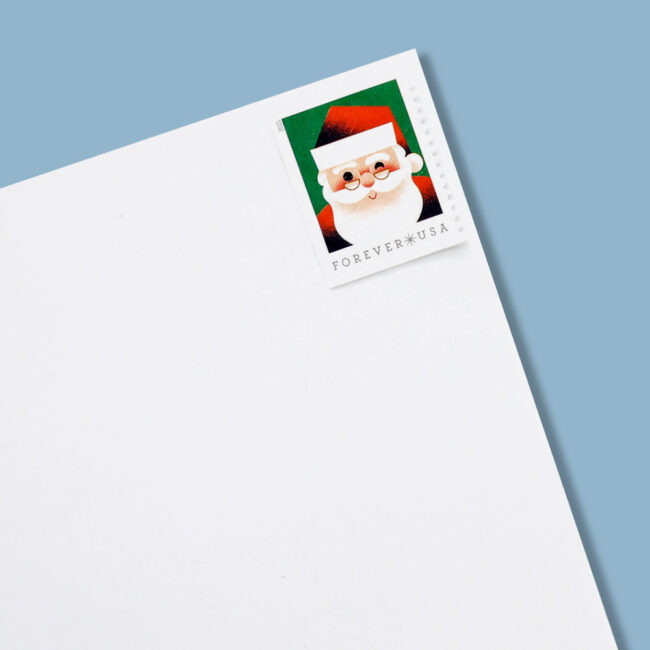 2021 US A Visit from St. Nick Forever Stamps - Image 6