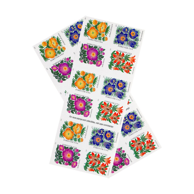 2022 US Mountain Flora Forever Stamps - Image 4