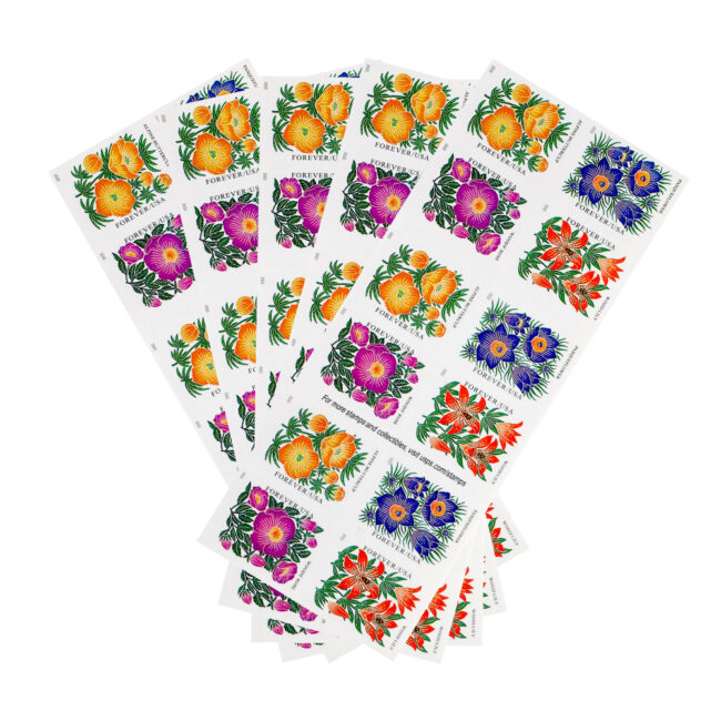 2022 US Mountain Flora Forever Stamps - Image 5