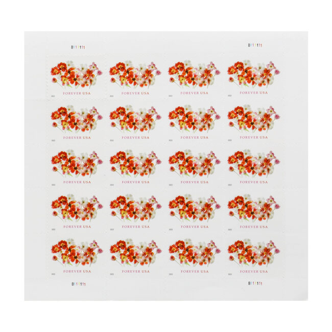 2022 US Forever First-Class Postage Tulips Stamps - Image 3