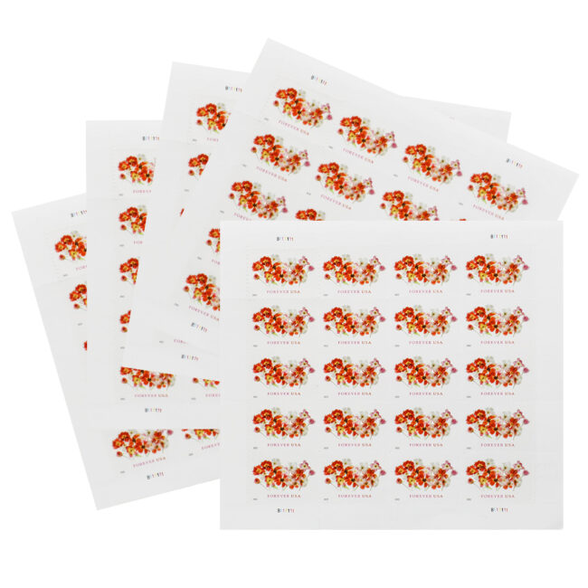 2022 US Forever First-Class Postage Tulips Stamps - Image 5