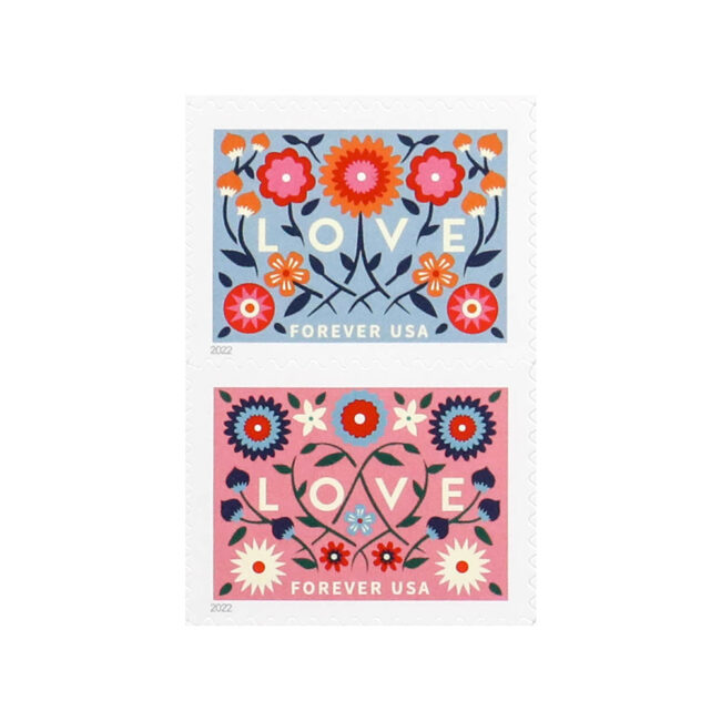 U.S. 2022 Love Forever Stamps Wedding - Image 2