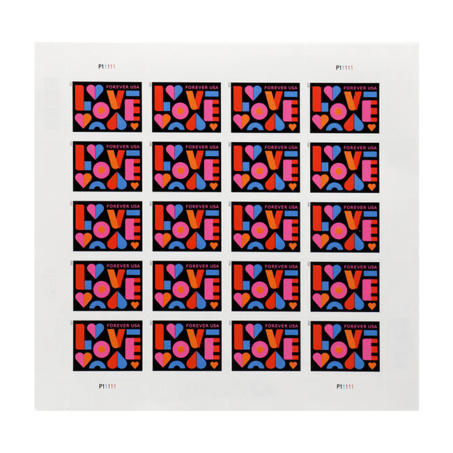 US 2021 Love Forever Stamps Wedding - Image 3