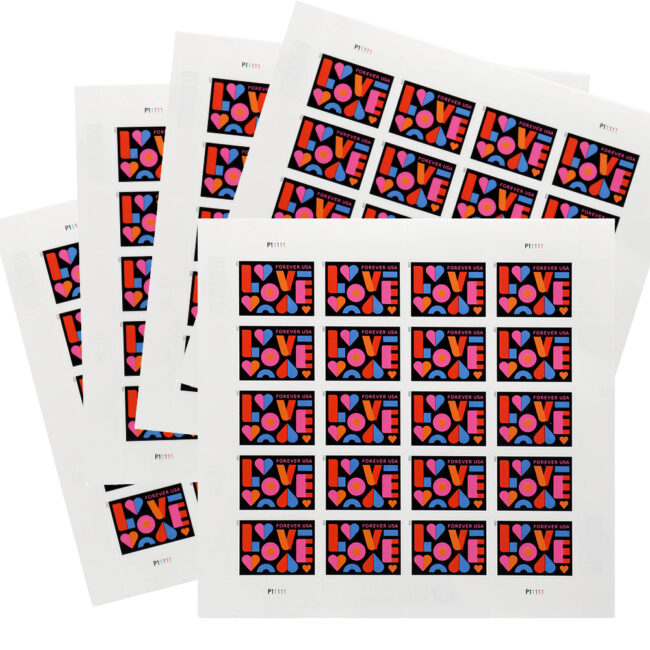 US 2021 Love Forever Stamps Wedding - Image 5