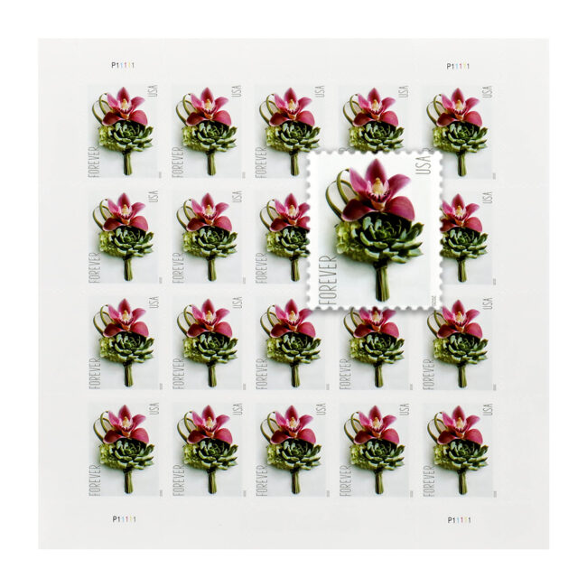 2020 U.S. Contemporary Boutonniere Forever Stamps - Image 2