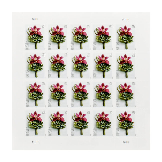 2020 U.S. Contemporary Boutonniere Forever Stamps - Image 3