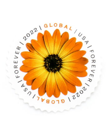 2022 US Global African Daisy Forever Stamps