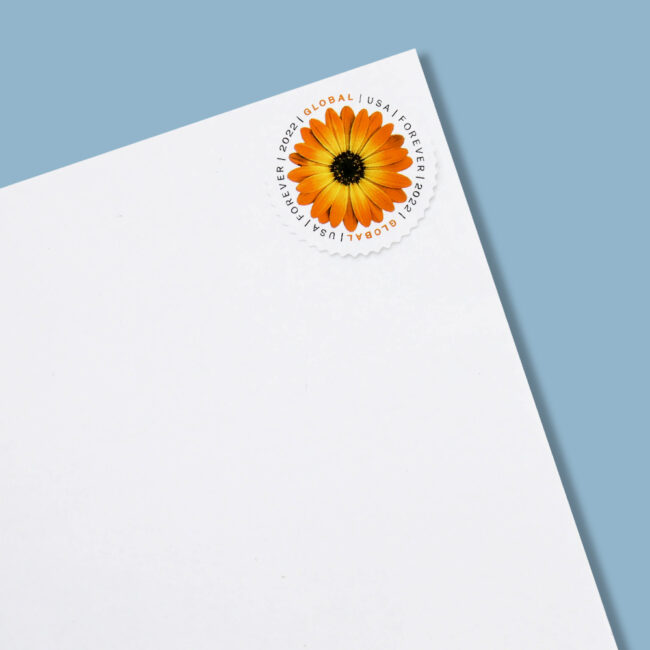 2022 US Global African Daisy Forever Stamps - Image 6