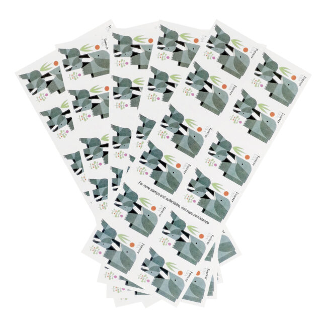 2022 US Elephants First Class Forever Stamps - Image 5