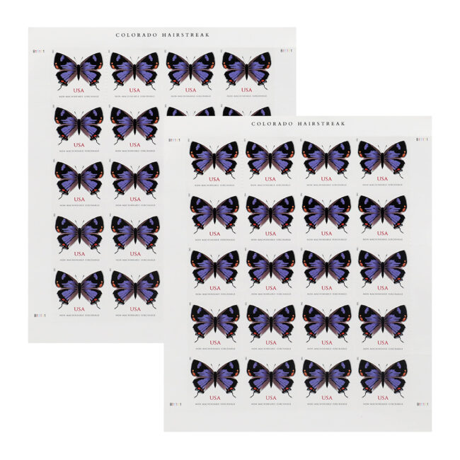 US 2021 Colorado Hairstreak Stamps Forever - Image 4