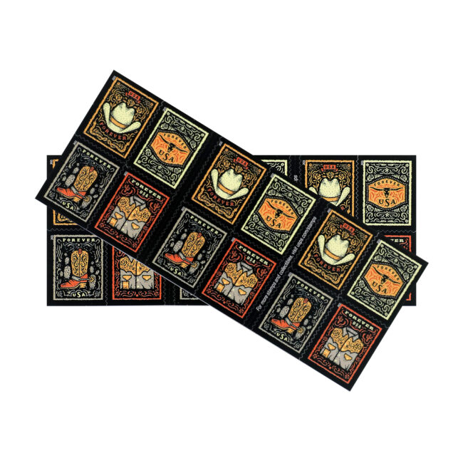 2021 First-Class Forever Stamps - Western Wear - Image 4