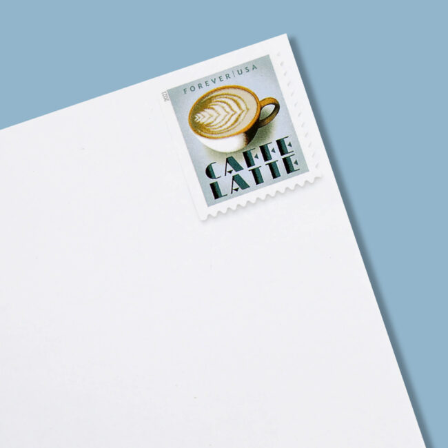 2021 U.S. Espresso Drinks Forever Postage Stamps - Image 2