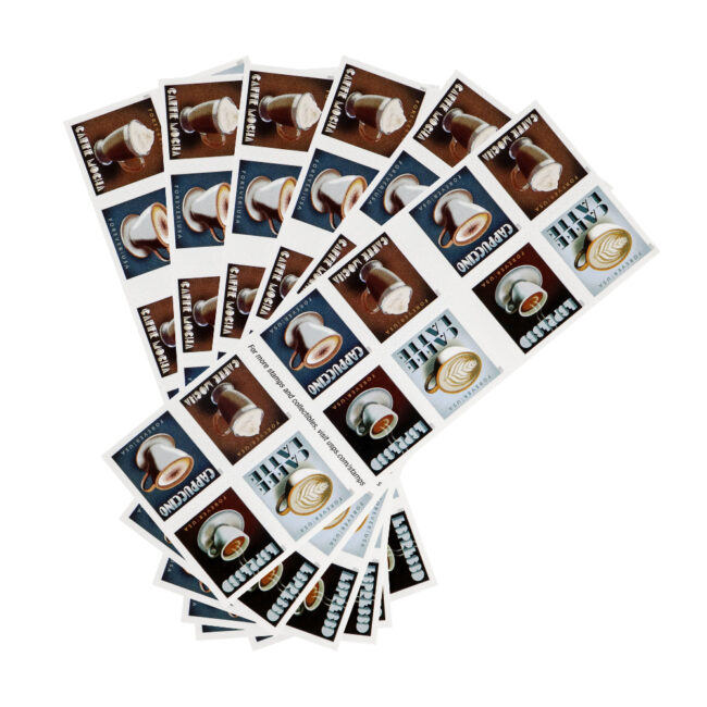 2021 U.S. Espresso Drinks Forever Postage Stamps - Image 3