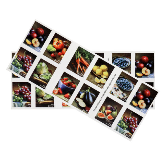 U.S. 2020 Fruits & Vegetables Forever Stamps - Image 4