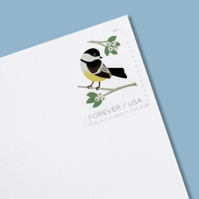 2018 US First-Class Forever Stamp - Birds in Winter - Image 6