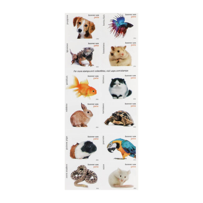 2016 US Pets Forever Stamps - Image 2