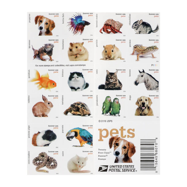 2016 US Pets Forever Stamps - Image 3