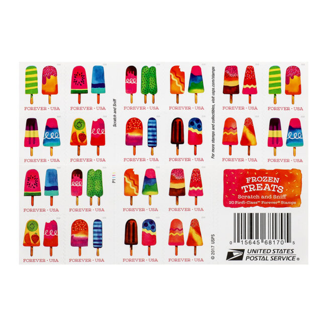 U.S. 2018 Frozen Treats Forever Stamps - Image 3