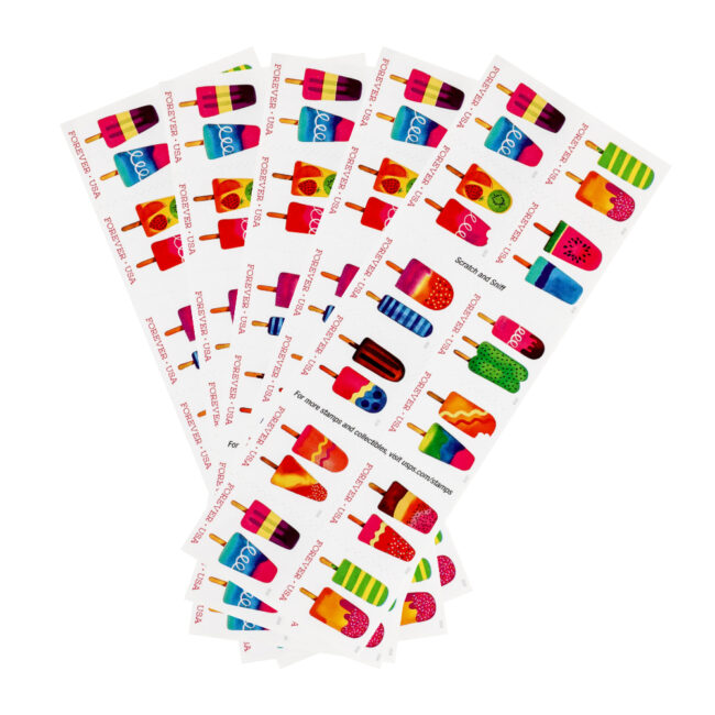 U.S. 2018 Frozen Treats Forever Stamps - Image 5
